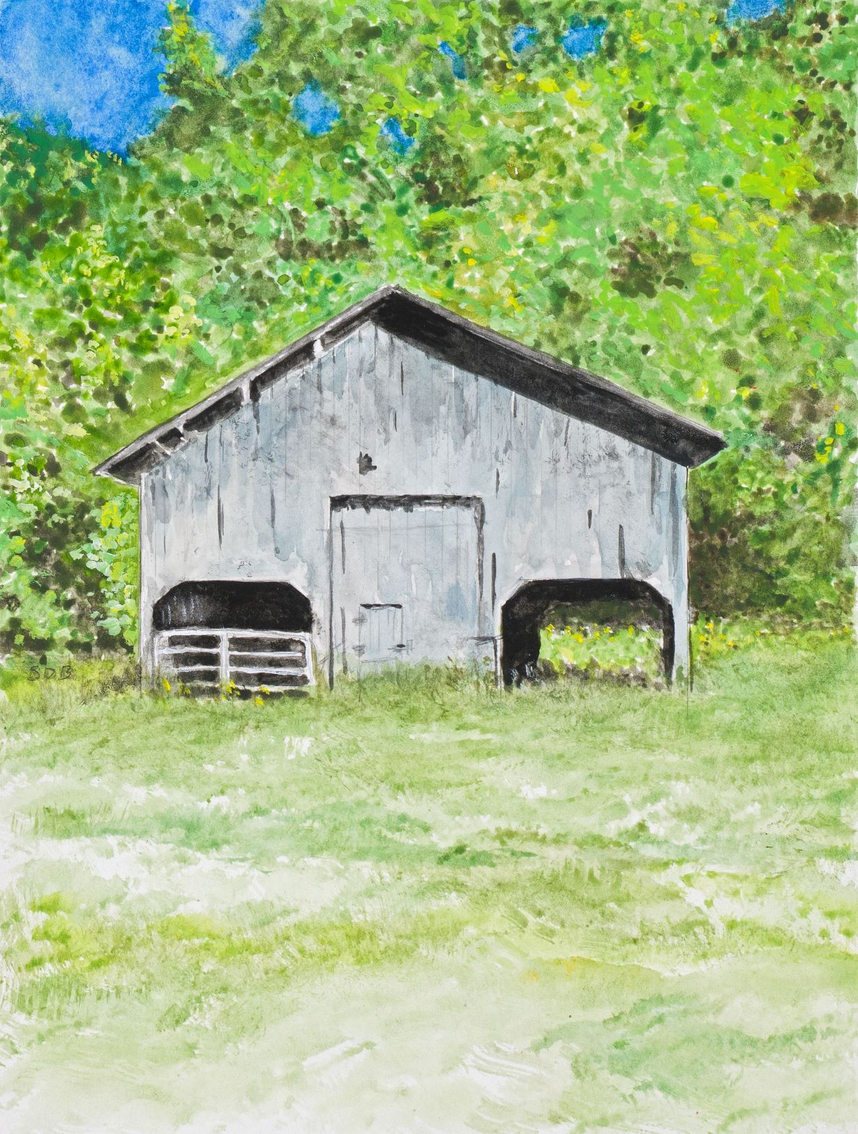 "Calm Before the Storm" 8x10 print or A2 card