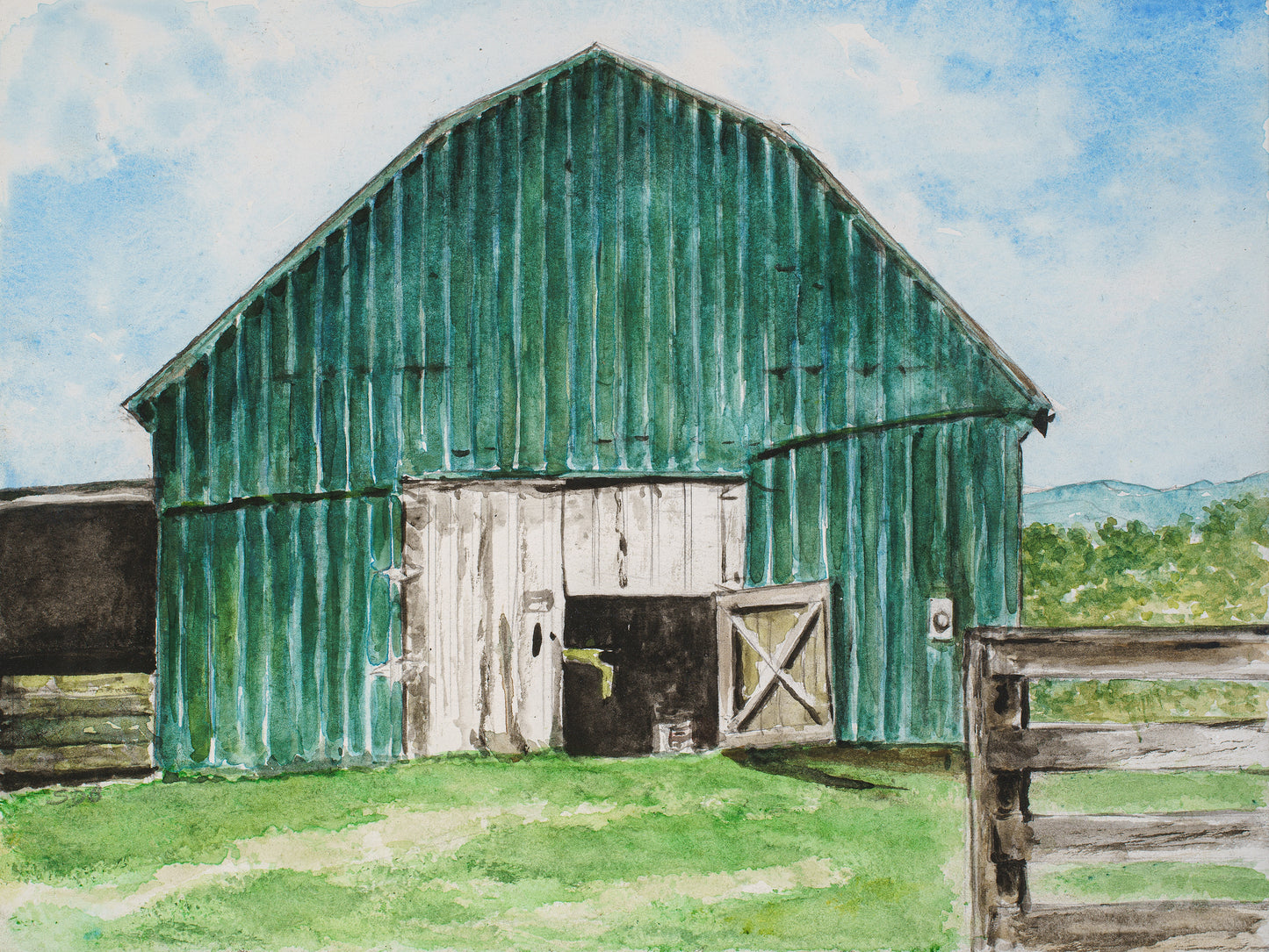 "Open Door" 8x10 print or A2 card